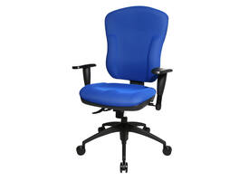 Bureaustoel Topstar Wellpoint 30 SY blauw
