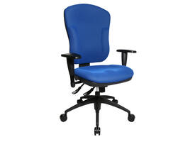 Bureaustoel Topstar Wellpoint 30 SY blauw