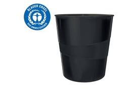 Papierbak Leitz Recycle range 15liter zwart