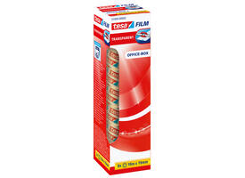 Plakband tesafilm® 10mx19mm transparant 8 rollen