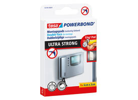 Montage pad tesa® Powerbond Ultra Strong dubbelzijdig 2x6cm 9 stuks