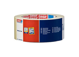 Afplaktape tesa® Professional 4323 50mmx50m lichtcrème