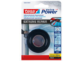 Reparatietape tesa® Extreme Repair 2.5mx19mm zwart