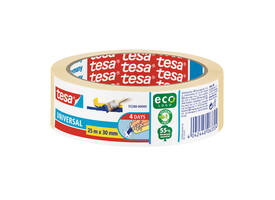 Afplaktape tesa®  Economy 30mmx25m geel