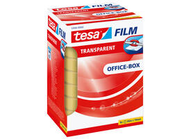 Plakband tesafilm® 66mx19mm Transparant 8 rollen