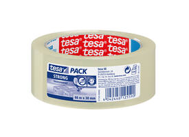 Verpakkingstape tesapack® Strong 66mx38mm transparant