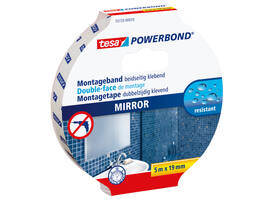 Montagetape tesa® Powerbond Spiegel dubbelzijdig 5mx19mm