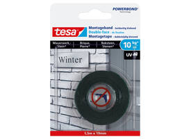 Montagetape tesa® Powerbond baksteen dubbelzijdig 1,5mx19mm