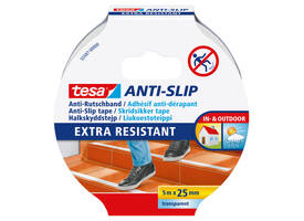Anti-slip tape tesa® 5mx25mm transparant