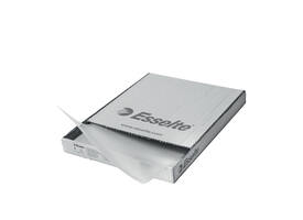 Insteekmap L-model Esselte A4 100% gerecycled 0.10mm transparant 100 stuks