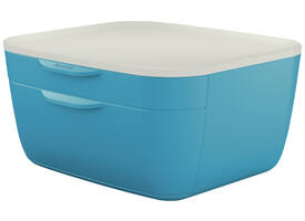 Ladenblok Leitz Cosy 2 laden blauw