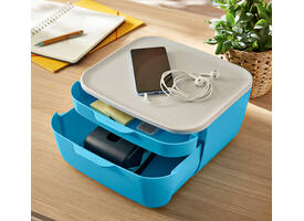 Ladenblok Leitz Cosy 2 laden blauw