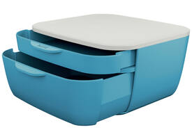 Ladenblok Leitz Cosy 2 laden blauw