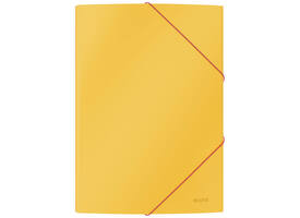 Elastomap Leitz Cosy A4 3-kleps geel