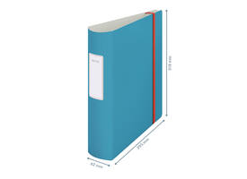 Ordner Leitz Cosy Active 180° 82mm PP A4 sereen blauw
