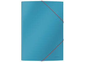 Elastomap Leitz Cosy A4 3-kleps blauw