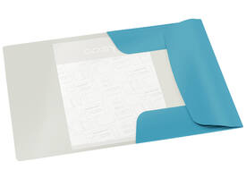 Elastomap Leitz Cosy A4 3-kleps blauw