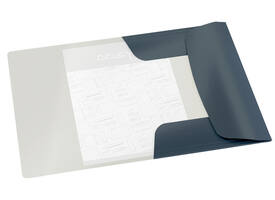 Elastomap Leitz Cosy A4 3-kleps grijs