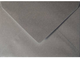 Envelop Papicolor EA5 156x220mm metallic pearl-platinum pak à 6 stuks