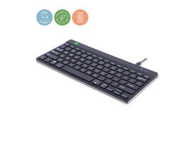 Toetsenbord R-Go Ergonomisch Compact Break QWERTY zwart