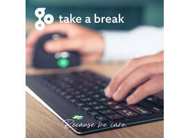 Toetsenbord R-Go Ergonomisch Compact Break QWERTY zwart