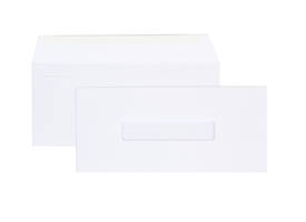 Envelop office 109x224-ea6 gom vm 80gr venster 2,5x11mm midden
