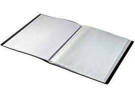 Showmap Leitz Recycle A4 40-tassen gerecycled PP zwart