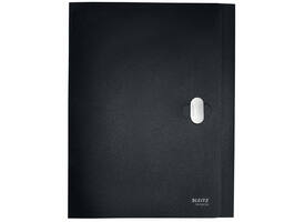 Documentenbox Leitz Recycle A4 PP zwart