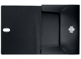 Documentenbox Leitz Recycle A4 PP zwart
