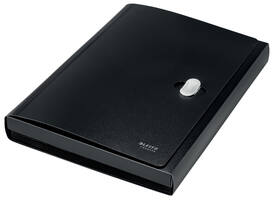 Projectmap Leitz Recycle A4 5-vaks PP zwart