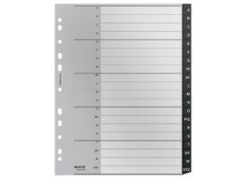 Tabblad Leitz Recycle A4 11-gaats A-Z extra breed PP