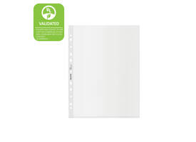 Showtas Leitz Recycle maxi 11-gaats PP A4 100micron transparant 25 stuks