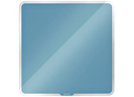 Glasbord Leitz Cosy magnetisch 450x450mm blauw