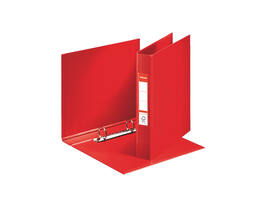 Ringband Esselte VIVIDA A5 25mm 30% gerecycled PP folie rood