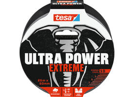Reparatietape tesa Ultra Power Extreme repair 25mx50mm zwart
