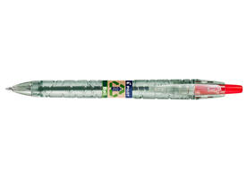 Balpen PILOT Begreen B2P EcoBall medium rood