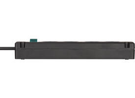 Stekkerdoos Brennenstuhl Bremounta 4 voudig 1.5 meter zwart