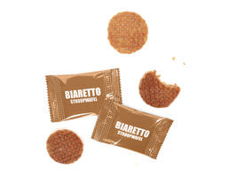 Koffiekoekjes Biaretto stroopwafels 120 stuks