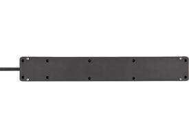 Stekkerdoos Brennenstuhl Bremounta 5vdig incl 2 USB 3m zwart