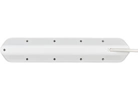 Stekkerdoos Brennenstuhl bureau Estilo 6vdig incl 2 USB 2m wit/zilver