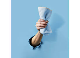 Microvezeldoek Greenspeed Re-belle 40x40cm blauw 5 stuks