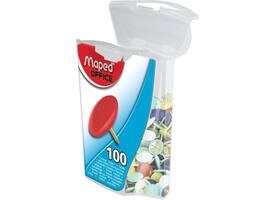 Punaises Maped kleur 100st