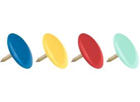 Punaises Maped kleur 100st