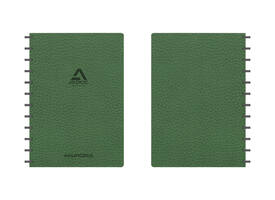 Schrift Adoc Business A4 ruit 5x5mm 144 pagina's 90gr groen