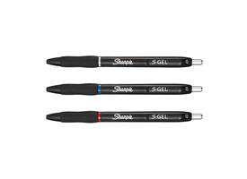 Gelschrijver Sharpie S-gel medium assorti blister à 3 stuks