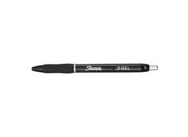 Gelschrijver Sharpie S-gel medium zwart blister à 3 stuks