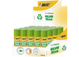 Lijmstift Bic ecolutions 21gr doos à 12+8 gratis