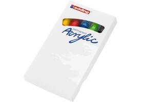 Acrylmarker edding e-5100 medium basis assorti set à 5 stuks