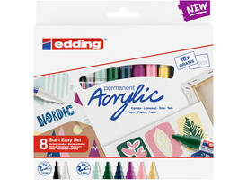 Acrylmarker edding starterskit klein Scandinavisch