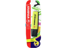 Markeerstift STABILO BOSS Original 70/24 geel blister à 1 stuk